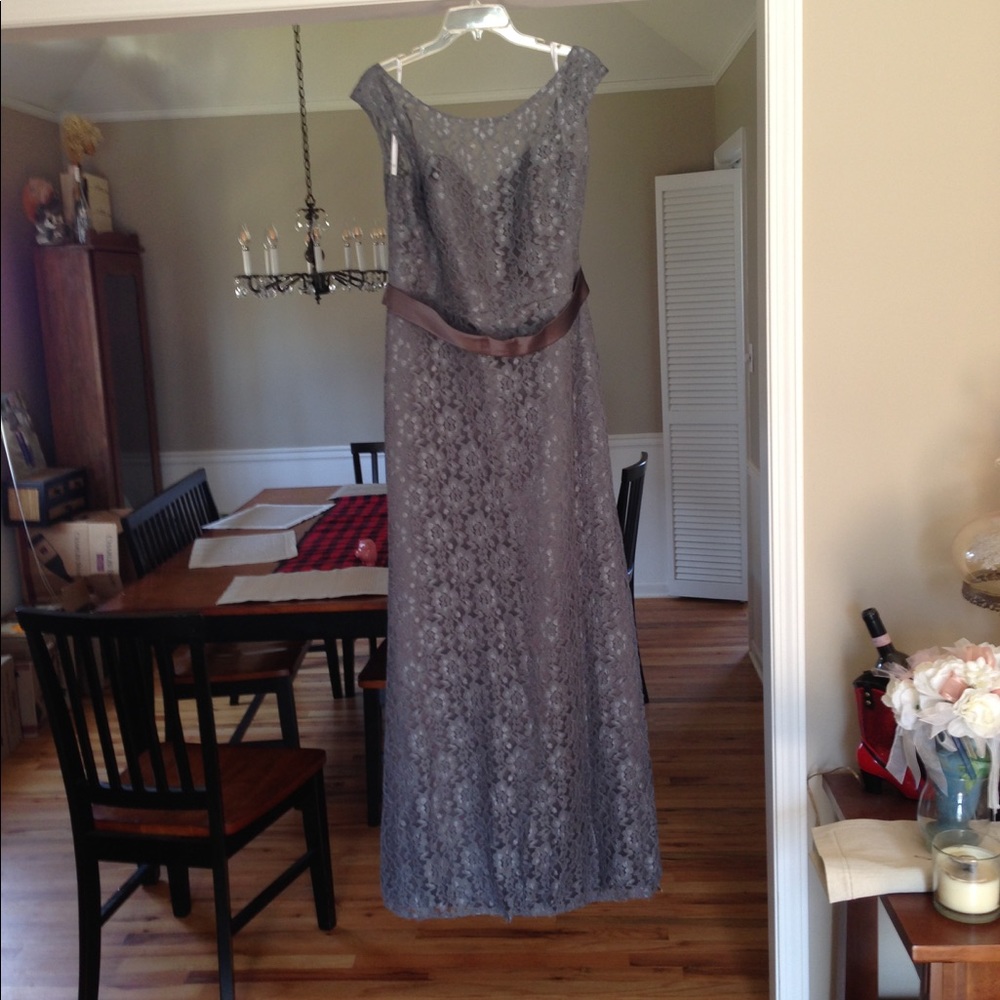Christina Wu style 22624 formal dress size 20 Grey